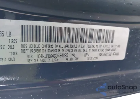 2016 Jeep Patriot Sport z USA, uszkodzony, nr VIN 1C4NJPBA4GD734385